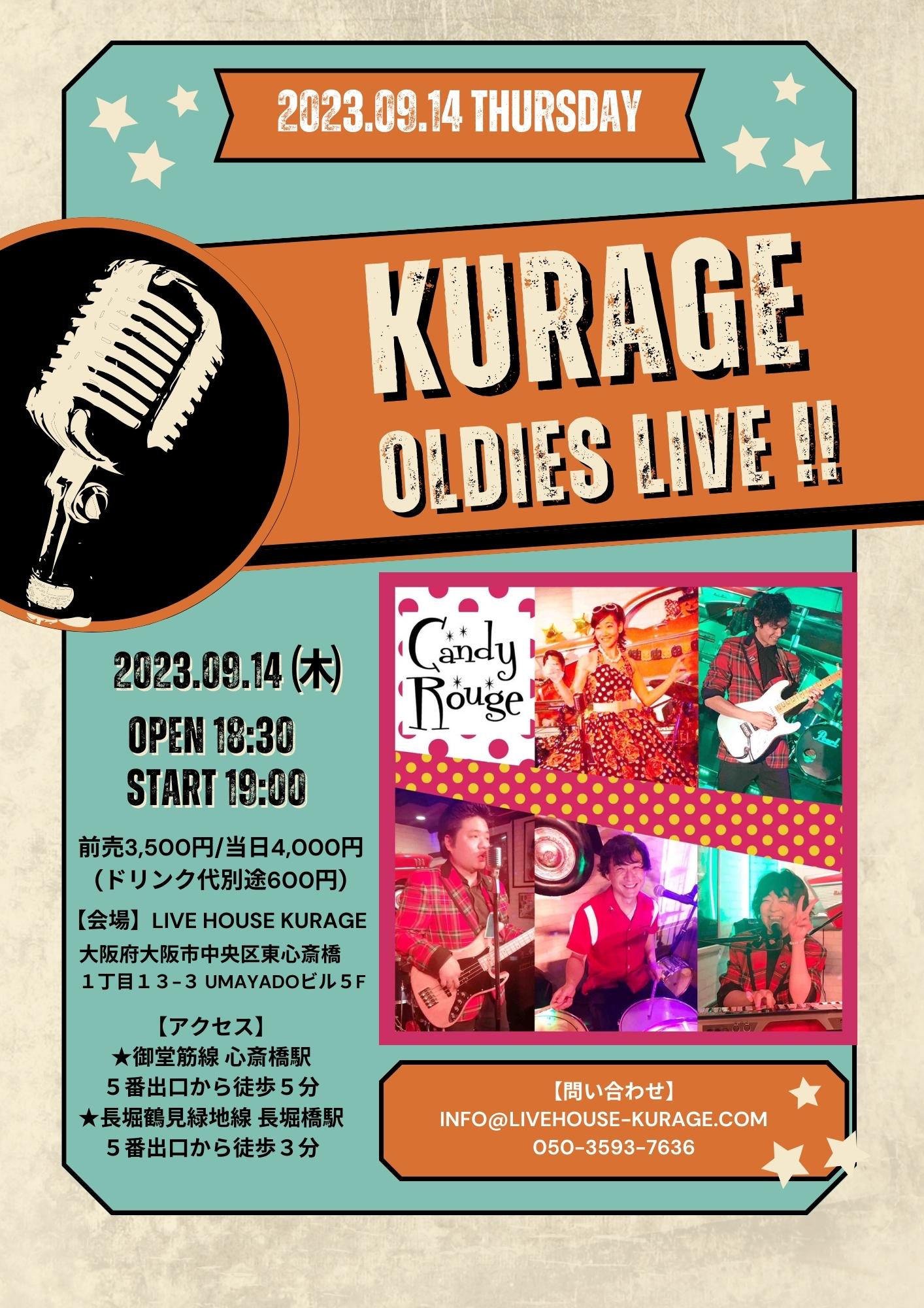 KuRaGe Oldies Live !!