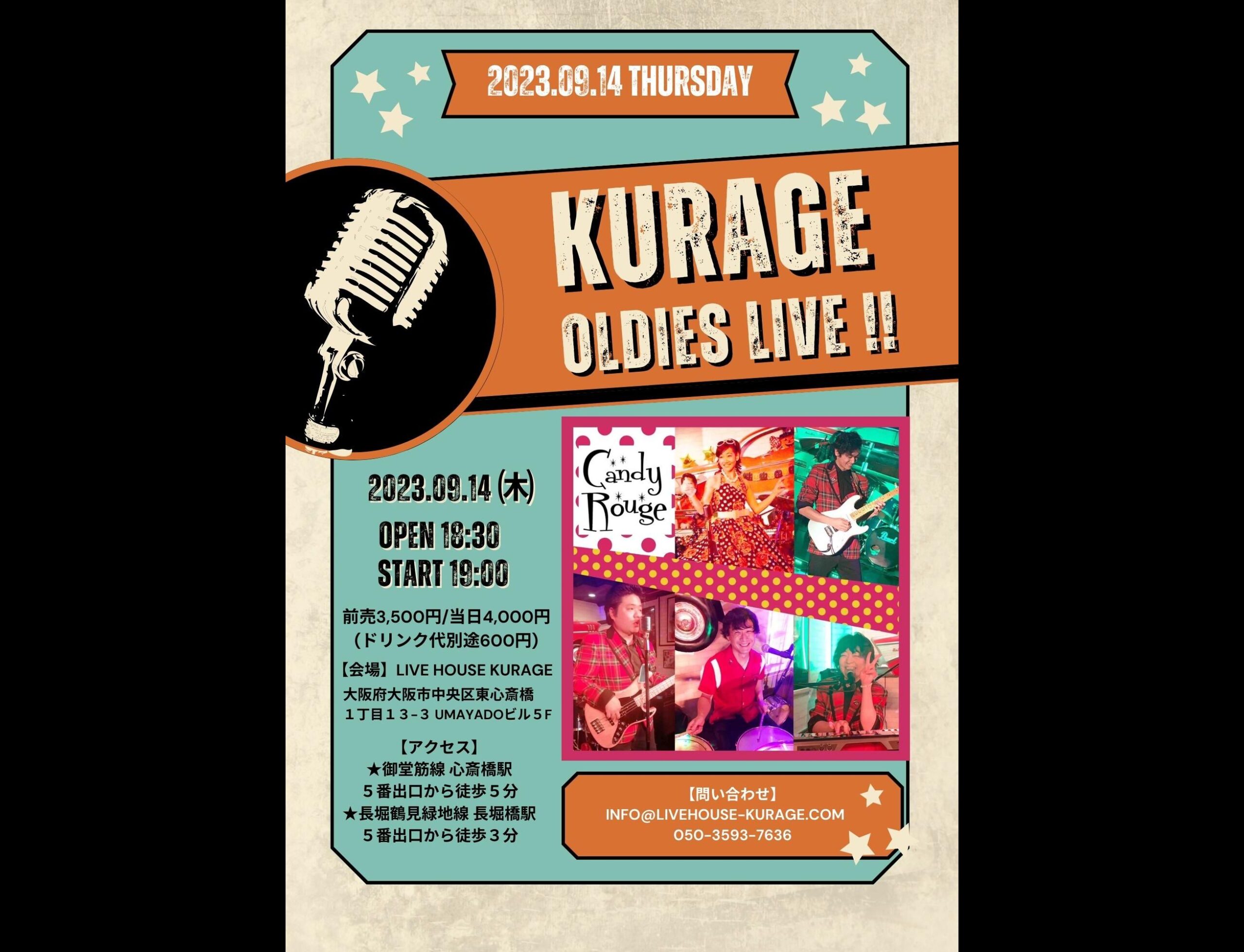 KuRaGe Oldies Live !!