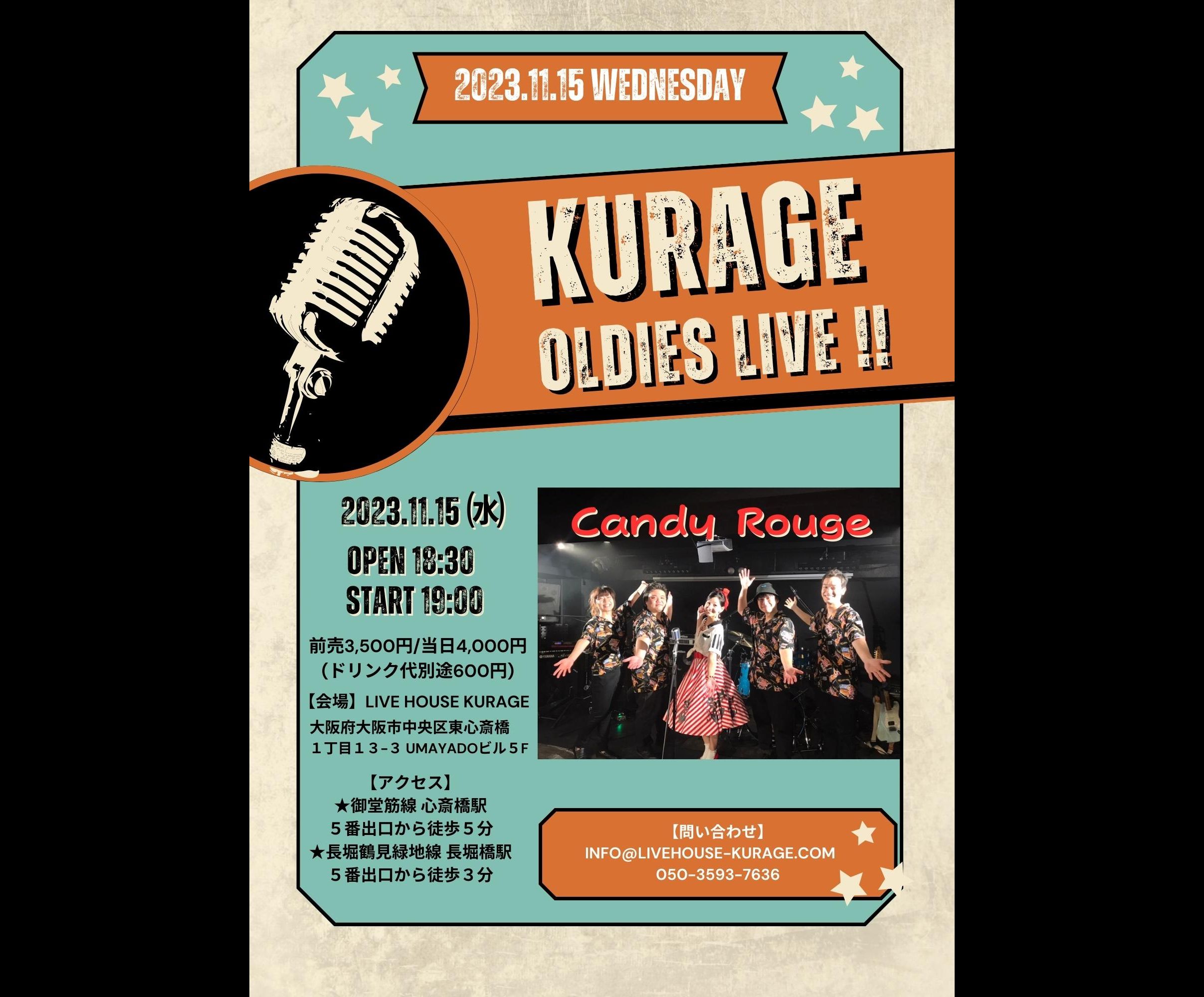 KuRaGe Oldies Live !!