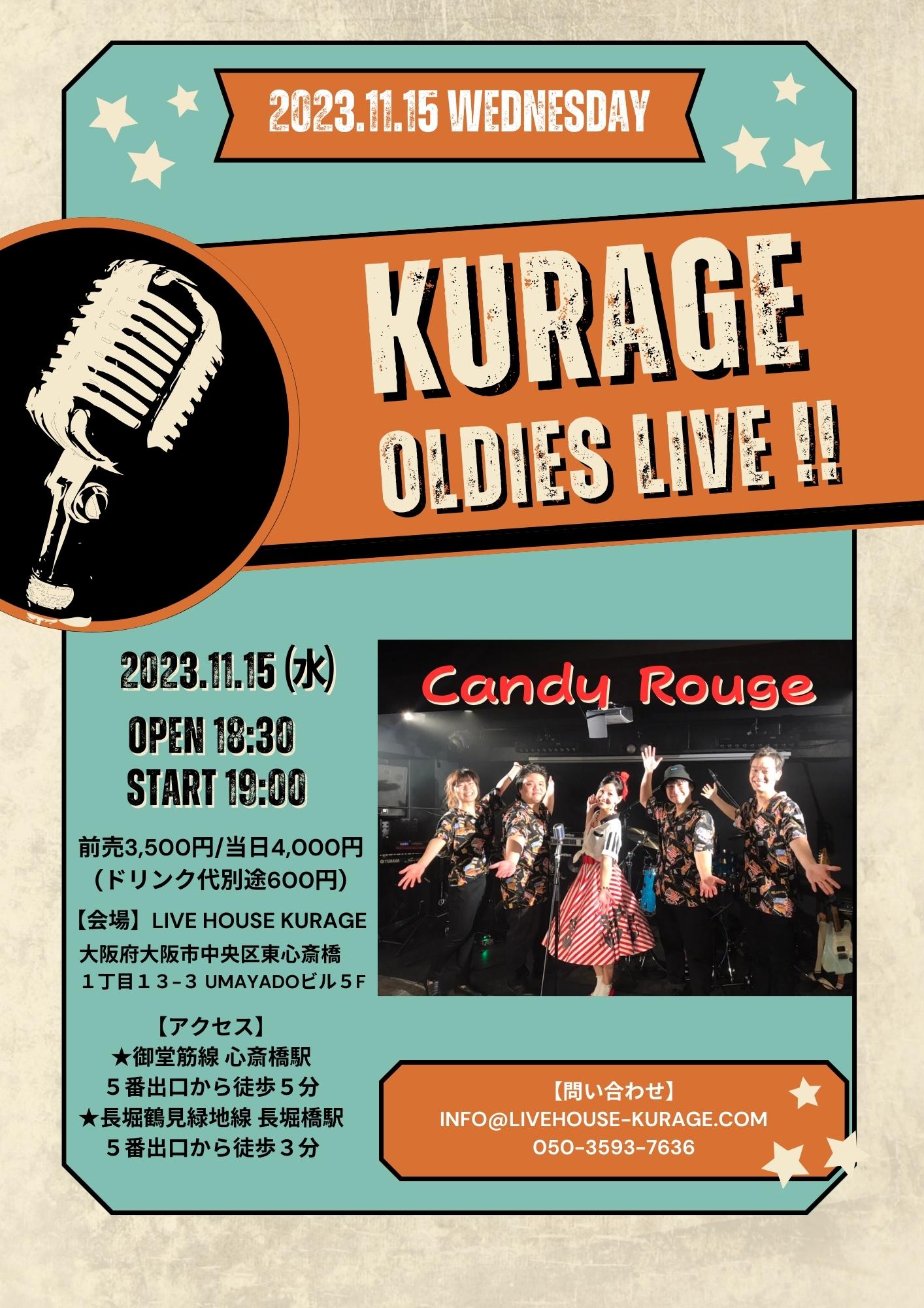 KuRaGe Oldies Live !!