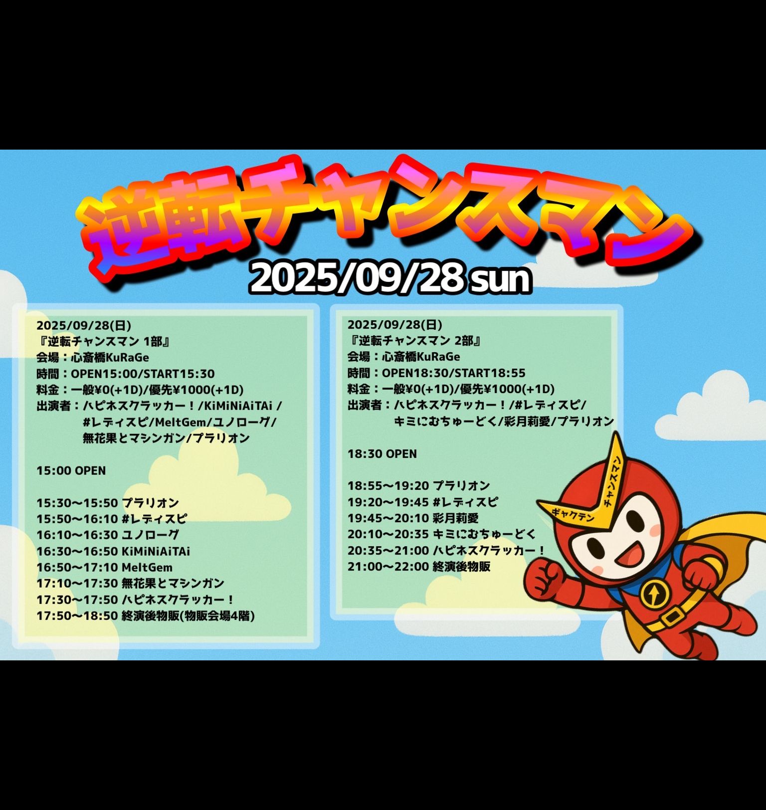 逆転チャンスマン 1部